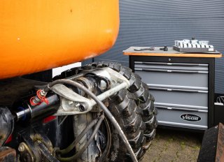 VIGOR Feinzahn-Umschaltknarre ∙ V6012 ∙ 1/2 Zoll (12,5 mm) Vierkant massiv ∙ 250 mm