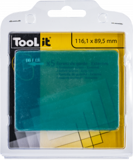 5 Außenscheiben (116x89,5 mm) - MASTER 9-13 G