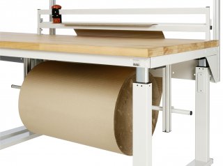 Abrolleinheit zur Montage unter der Arbeitsplatte | B1000(1010)xT360xH480 mm