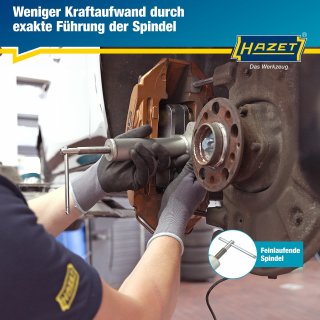 HAZET Bremskolben-Rückstellwerkzeug ∙ für 1-Kolben und Mehrkolben Bremssättel 4971-4