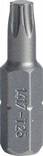 Bit-Schraubendrehereinsatz T25 6kant C 6,3 L.25mm