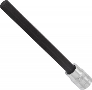 VIGOR Innensechskant Schraubendreher-Einsatz ∙ V6153 ∙ 3/8 Zoll (10 mm) Vierkant hohl ∙ Innen Sechskant Profil ∙ SW 10 mm