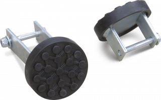 SATZ MIT 2 KUFEN FÜR KAROSSERIEZUGVORRICHTUNG PRO