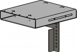 MONTAGEPLATTE Nr 1 FÜR SMARTFEED DRAHTVORSCHUB FÜR YASKAWA ROBOTER