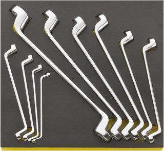 Doppelringschlüssel-Satz TCS StahlwilleSTABIL® 20/10 6x7-30x32 10 St.