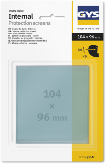 5 Innenscheiben (104x96 mm) - SPACEVIEW / APOLLO