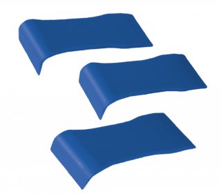 3 Kunststoff-Hebelkeile 3 Kunststoff-Hebelkeile