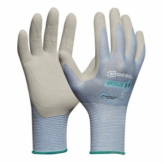 GEBOL Handschuh Upcycled Sensitive Hellblau 740002_07 Gr.7