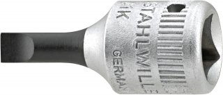 1/4" Schraubendrehereinsatz H.0,6 mm x B. 3.5 L.28mm