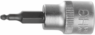 Schraubendreheinsatz | 3/8" | Innensechskant | 3 mm | mit Kugelkopf