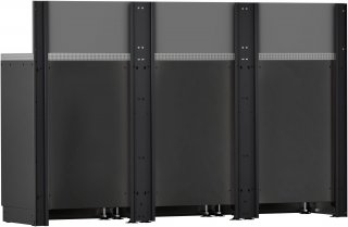 VIGOR Lochwandträger kurz ∙ mittig ∙ V6000-047MS-E ∙ L x B: 1285 mm x 156 mm