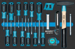 HAZET Werkzeug Satz 163-627/18 ∙ 18-teilig