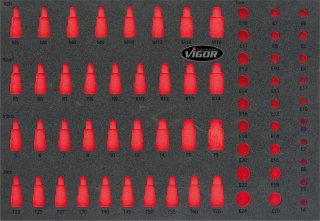 VIGOR Weichschaumeinlage ∙ leer ∙ V2838