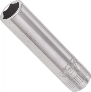 VIGOR Sechskant Steckschlüsseleinsatz ∙ lang ∙ V2537N ∙ 1/4 Zoll (6,3 mm) Vierkant hohl ∙ Außen Sechskant Profil ∙ SW 8 mm