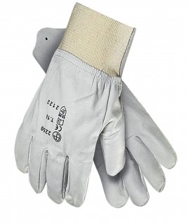 Schutzhandschuhe aus Ziegenleder (Größe 10)