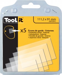 5 Außenscheiben (111,5x91) / EXPERT 9-13 G