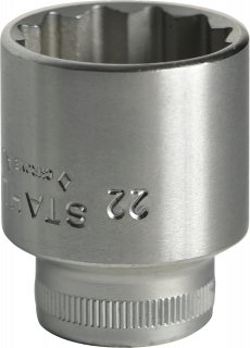 3/8" Steckschlüsseleinsatz SW 22mm L.35mm