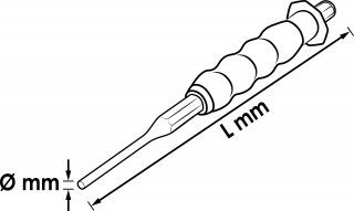 VIGOR Splinttreiber ∙ V6200-3 ∙ 3 mm
