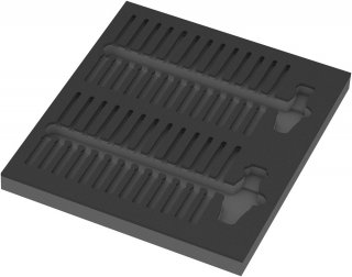 9851 Schaumstoffeinlage Kraftform Kompakt VDE Set 1 | ohne Werkzeug | 34