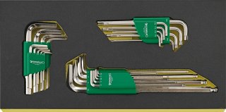 Winkelschraubendreher-Satz TCS 10760-10771/26 Bereich 26 St.