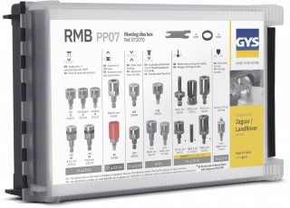 KIT MATRIZEN RMB PP 07 (JLR v2) NIETMASCHINEN 8T.PP/10T.PP
