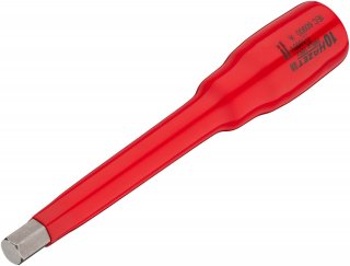 HAZET Schraubendreher-Steckschlüsseleinsatz ∙ schutzisoliert 986LG-10KV ∙ 1/2 Zoll (12,5 mm) Vierkant hohl ∙ Innen Sechskant Pro