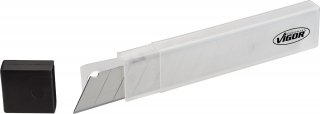 VIGOR Abbrechklingen ∙ 18 mm ∙ V4274 ∙ 10-teilig ∙ Anzahl Werkzeuge: 10