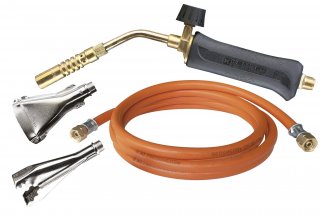 Propangas-Brenner-Set - Griff - Düsen - Ø 17 mm - 3 Brenner