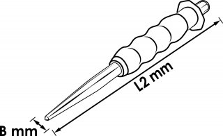 VIGOR Körner ∙ V6210-4 ∙ 40 mm