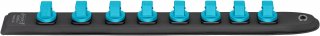 HAZET SmartRail ∙ Flexible Kunststoff-Steckleiste 900SR-8 ∙ 1/2 Zoll (12,5 mm) Vierkant hohl ∙ L x B x H: 365 mm x 37,4 mm x 29,