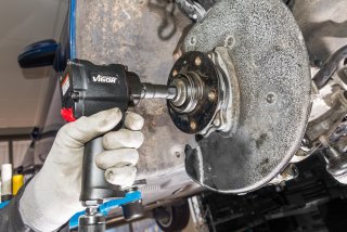 VIGOR Schlagschrauber Schraubendrehereinsatz Satz ∙ V7019 ∙ 1/2 Zoll (12,5 mm) Vierkant hohl ∙ Innen Sechskant Profil ∙ 8-teilig