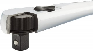 VIGOR Feinzahn-Umschaltknarre ∙ lange Ausführung ∙ V4945 ∙ 3/8 Zoll (10 mm) Vierkant massiv ∙ 275 mm