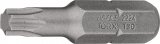 HAZET Bit 2224-T30 ∙ 5/16 Zoll (8 mm) Sechskant massiv ∙ Innen TORX® Profil ∙ SW T30