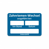 Kundendienst-Aufkleber 