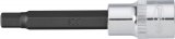 VIGOR Innensechskant Schraubendreher-Einsatz ∙ V2074 ∙ 1/2 Zoll (12,5 mm) Vierkant hohl ∙ Innen Sechskant Profil ∙ SW 7 mm