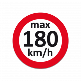 Geschwindigkeits-Aufkleber 