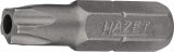 HAZET 5-Stern Bit 2225-30H ∙ 1/4 Zoll (6,3 mm) Sechskant massiv ∙ Innen 5-Stern Profil mit Zapfen ∙ SW 30H