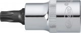 VIGOR T Schraubendreher-Einsatz ∙ V2157 ∙ 1/2 Zoll (12,5 mm) Vierkant hohl ∙ Innen TORX® Profil ∙ SW T50