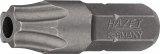 HAZET 5-Stern Bit 2225-40H ∙ 1/4 Zoll (6,3 mm) Sechskant massiv ∙ Innen 5-Stern Profil mit Zapfen ∙ SW 40H