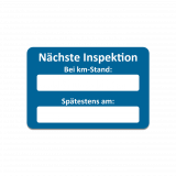 Kundendienst-Aufkleber 